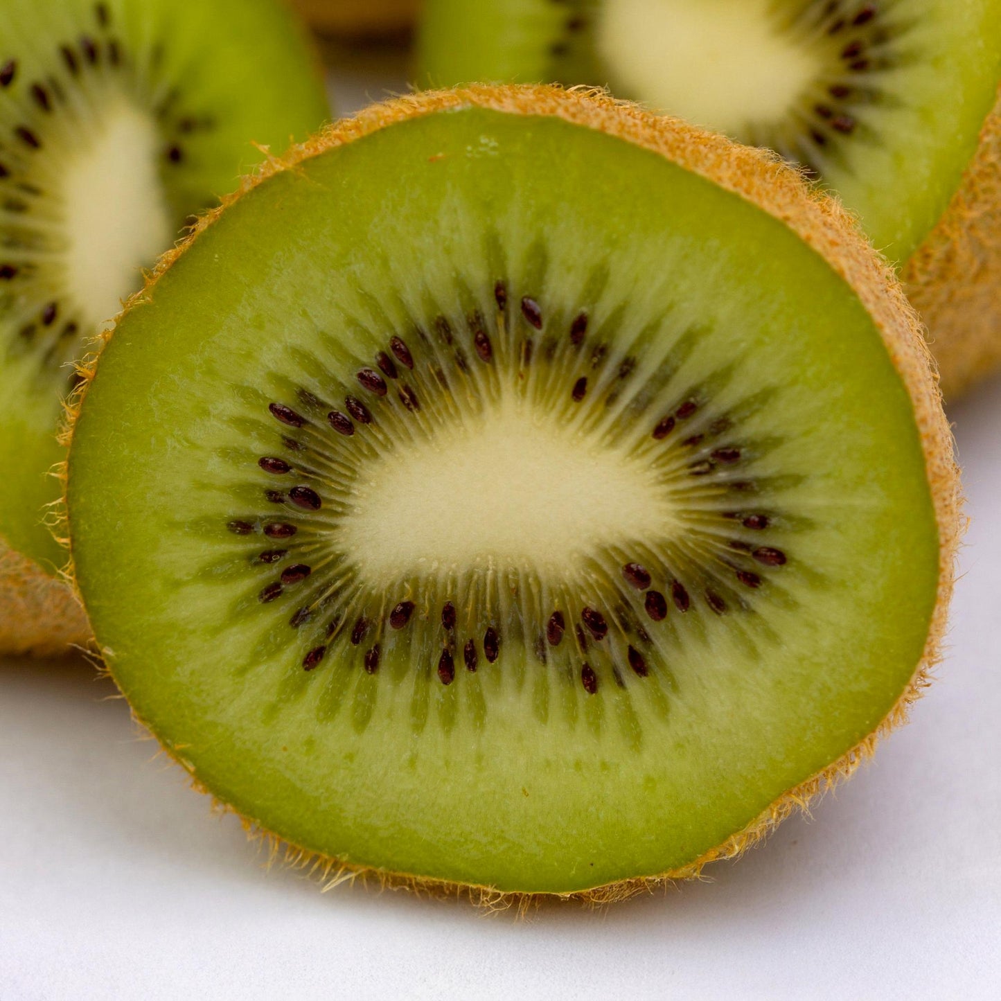 Green boutiQ - Fruitplant - Groene Kiwi - Actinidia deliciosa Jenny - Groene Vrucht - 2 planten - Pot 15cm Hoogte 50cm
